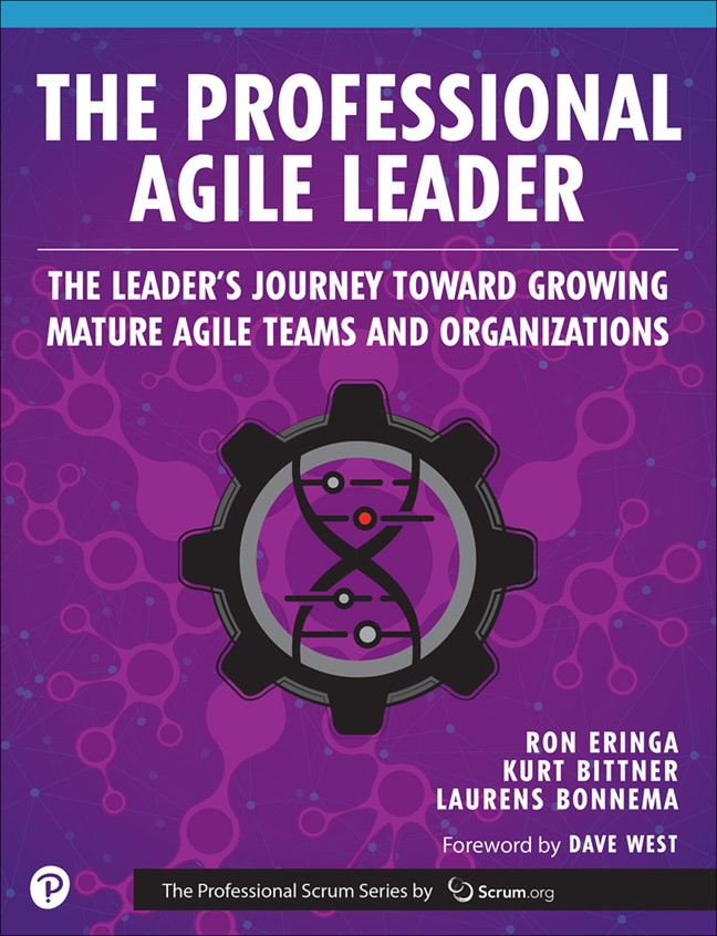 The Professional Agile Leader cover